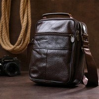 Мужская кожаная сумка через плечо Vintage 20450