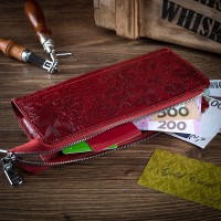 Кошелек из натуральной кожи Hi Art Mehendi Art W-01-C19-1652-T005