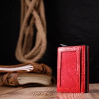 Женская визитница из натуральной кожи KARYA 20981 