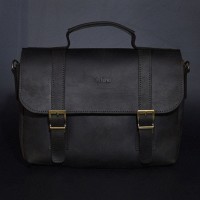 Мужской кожаный коричневый портфель TARWA RC-6008-3md