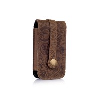 Ключница из кожи HiArt KH-03 Shabby Olive Let's Go Travel