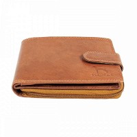 Кожаный мужской кошелек Ridgeback JBNC43MN Tan (Рыжий)