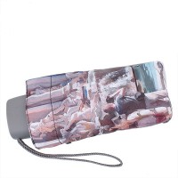 Женский компактный облегченный механический зонт LAMBERTI z75116-l1806a-0pb2