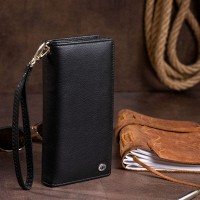 Женский кожаный кошелек ST Leather 19274 Черный