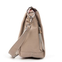 Женская кожаная сумка ALEX RAI 8942-9 beige
