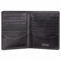 Кожаный мужской кошелек с RFID защитой Visconti cr93 blk