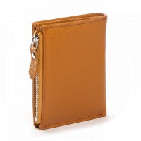 Женский кожаный кошелек Classik  DR. BOND WN-23-10 yellow