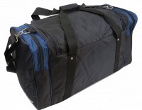 Сумка дорожная 60 л Wallaby 430-2 черная с синим