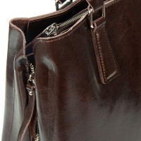 Женская кожаная сумка ALEX RAI 8772 brown