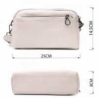 Молодежная женская кожаная сумка через плечо Vintage 22598 