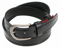 Мужской кожаный ремень под джинсы Skipper 1297-38