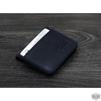 Кард-кейс ручной работы BlankNote 4.0 (с окошком) "Карбон" Ночное небо