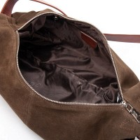 Женская замшевая сумка ALEX RAI 3035 khaki