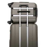 Чемодан с USB Titan 40x55x20 см XENON 19/Champagne S Ti849406-40