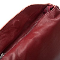Женская кожаная сумка классическая ALEX RAI 91007-9 bordo