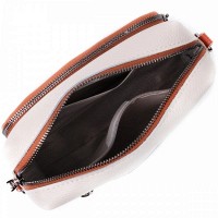 Молодежная женская кожаная сумка через плечо Vintage 22589 