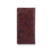 Кожаное портмоне Hi Art Let's Go Travel WP-05-C19-1436-T007