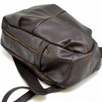 Кожаный мужской коричневый рюкзак TARWA gc-7340-3md