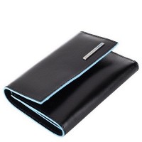 Кожаный кошелек Piquadro BL SQUARE/N.Blue PD4571B2R_BLU2