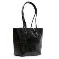 Женская кожаная сумка через плечо ALEX RAI 9349 black