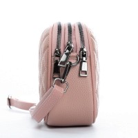 Женский молодежный кожаный клатч ALEX RAI 60065 pink