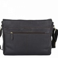 Мужская кожаная сумка Ashwood Pedro Brn