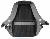 Рюкзак антивор с Rfid Topmove IAN352250 бордовый с черным