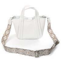 Женская кожаная сумка ALEX RAI 97718-9 white