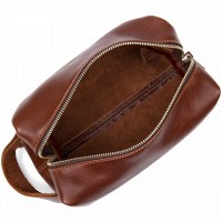 Мужская кожаная косметичка GRANDE PELLE 11418