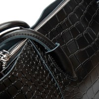 Женская кожаная сумка через плечо ALEX RAI 9349 black