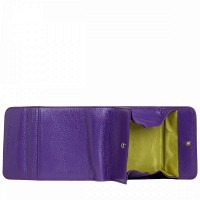 Кожаный женский кошелек Smith and Canova 28611 Haxey (Purple)