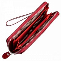 Женский кошелёк из эко кожи KIVI Хамелеон на одну молнию 19032