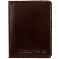 Кожаная обложка для документов DNK LEATHER dnk-minidoc-r-colf
