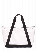 Сумка из кожезаменителя POOLPARTY laguna-pu-white