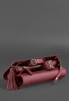 Женская кожаная сумка BlankNote Элис бордовая crazy horse - BN-BAG-7-VIN-KR