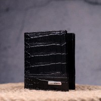 Мужской кожаный кошелек KARYA 21325 