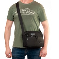 Мужская сумка через плечо Lanpad 65319 black