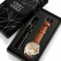Наручные часы ZIZ «Карта» + дополнительный ремешок