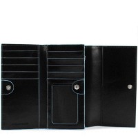 Кожаный кошелек Piquadro BL SQUARE/Black PD4529B2R_N