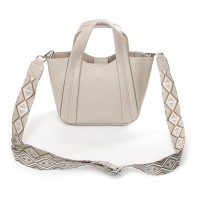 Женская кожаная сумка ALEX RAI 97718-9 l.beige