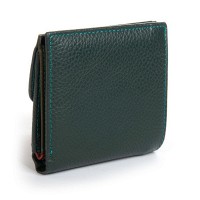 Женский кожаный кошелек Rainbow DR. BOND WRS-33-1 green