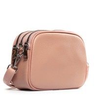 Женский молодежный кожаный клатч ALEX RAI 17006 pink