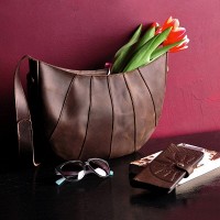 Женская сумка BlankNote «Круассан» Орех