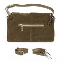 Женская замшевая сумка ALEX RAI DSWR-2A khaki