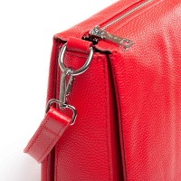 Женская кожаная сумка ALEX RAI 2087 red