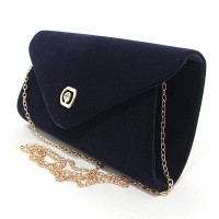 Женский темно-синий клатч Rose Heart (102817-1)
