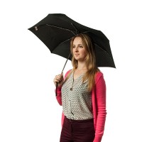 Механический зонт Fulton Minilite-1 L353 Black (Черный)