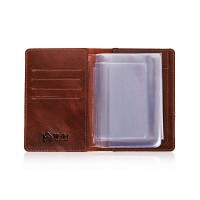 Обложка-органайзер для документов из кожи HiArt AD-01 7 Wonders of the World