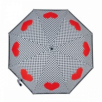 Зонт женский механический Fulton L354-041697 Minilite-2 Love Heart Spot (Сердца)