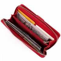 Женский кожаный кошелек ST Leather 19306 Красный